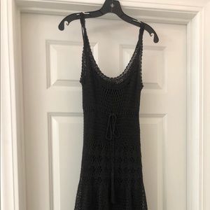 Beautiful Theory crochet dress with lining Sz M